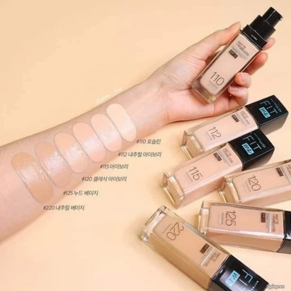 Kem nền Fit Me Maybelline New York Matte Poreless Foundation - Hình ảnh 3